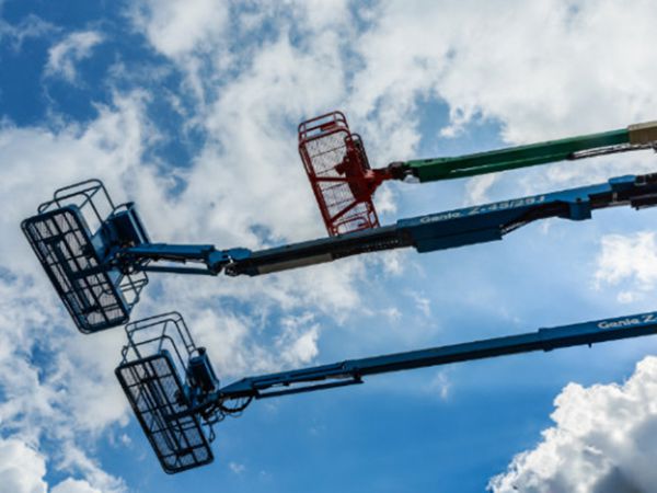 Plataforma de tesoura hidráulica